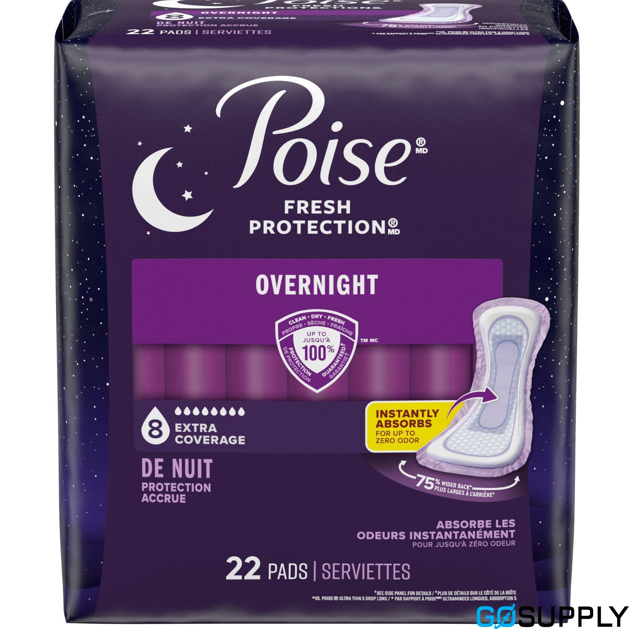 POISE PADS OVERNIGHT - Thumbnail 3