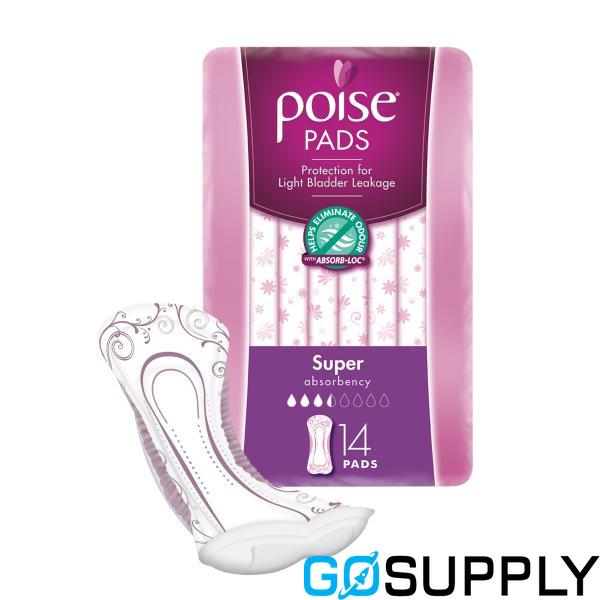 POISE SUPER PADS