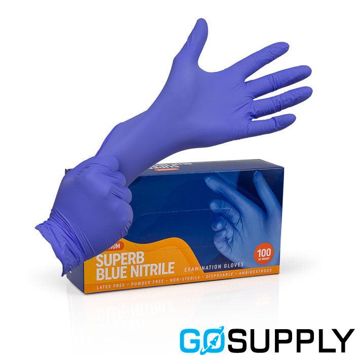 PURPLE NITRILE* Examination Gloves - Main Image