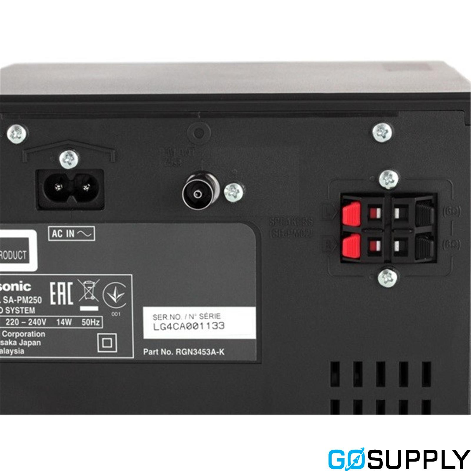 Panasonic SC-PM250 CD Stereo System - Thumbnail 9