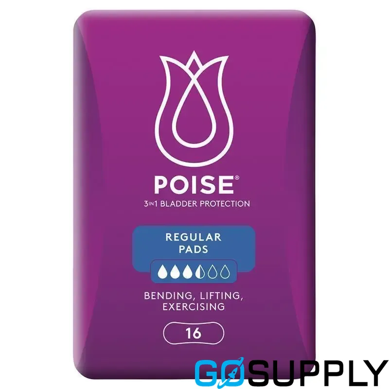 Poise Pads Regular Female