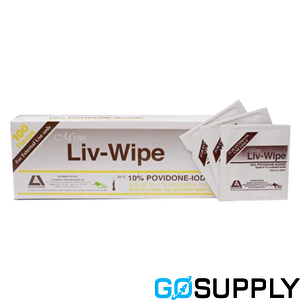 Povidone Iodine Wipes Mini-LIV 10% - Thumbnail 3