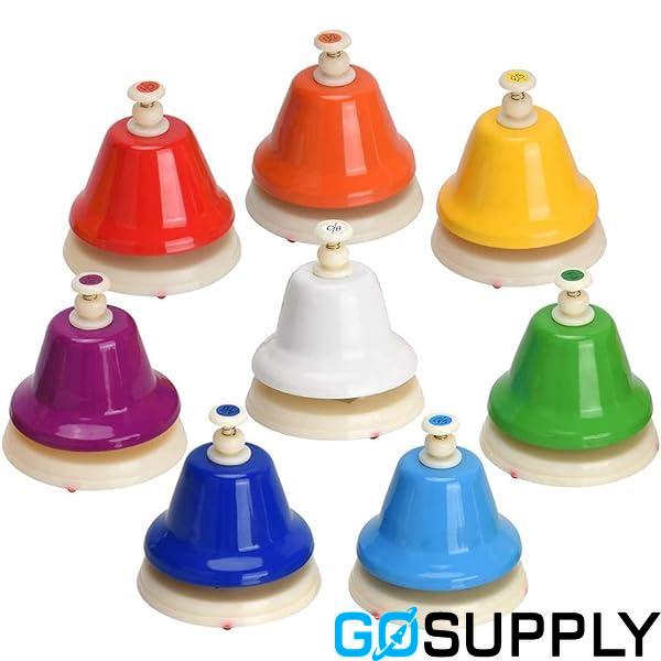 Rainbow Desk Bells – 8 Piece Set - Thumbnail 2
