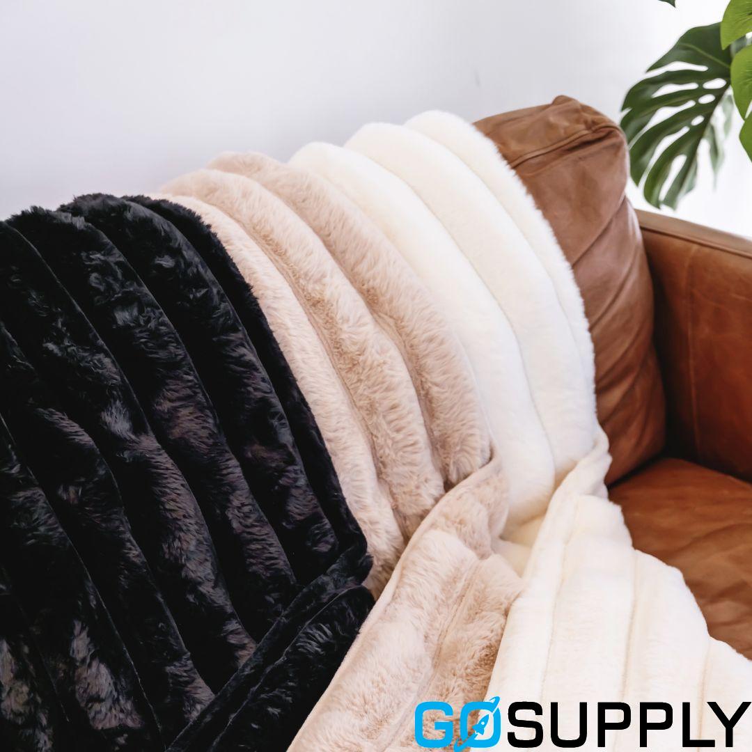 Ribbed Splah Blanket - Main Image
