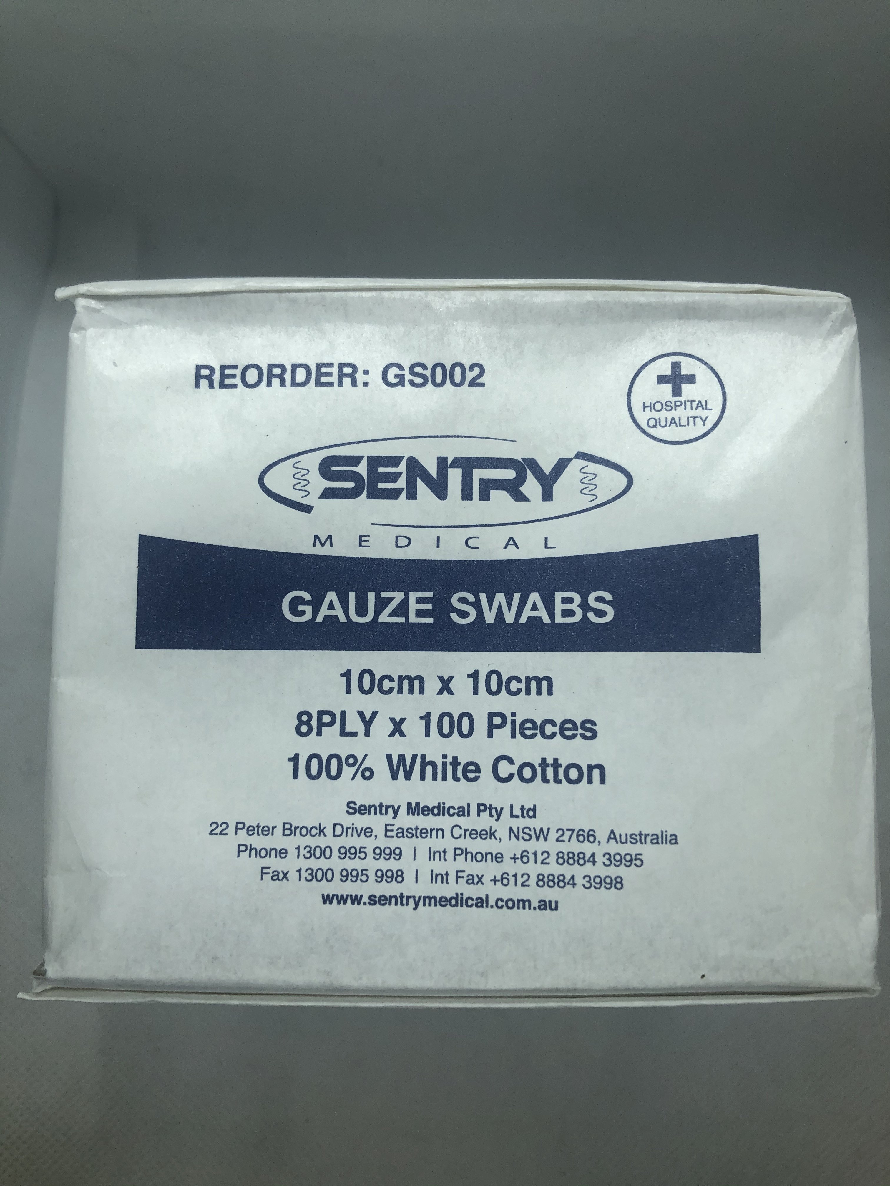 Sentry 8ply Gauze Swabs - Thumbnail 5