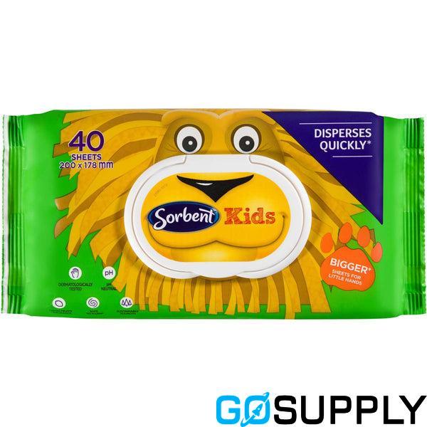 Sorbent Flushable Wipes Kids - Thumbnail 3