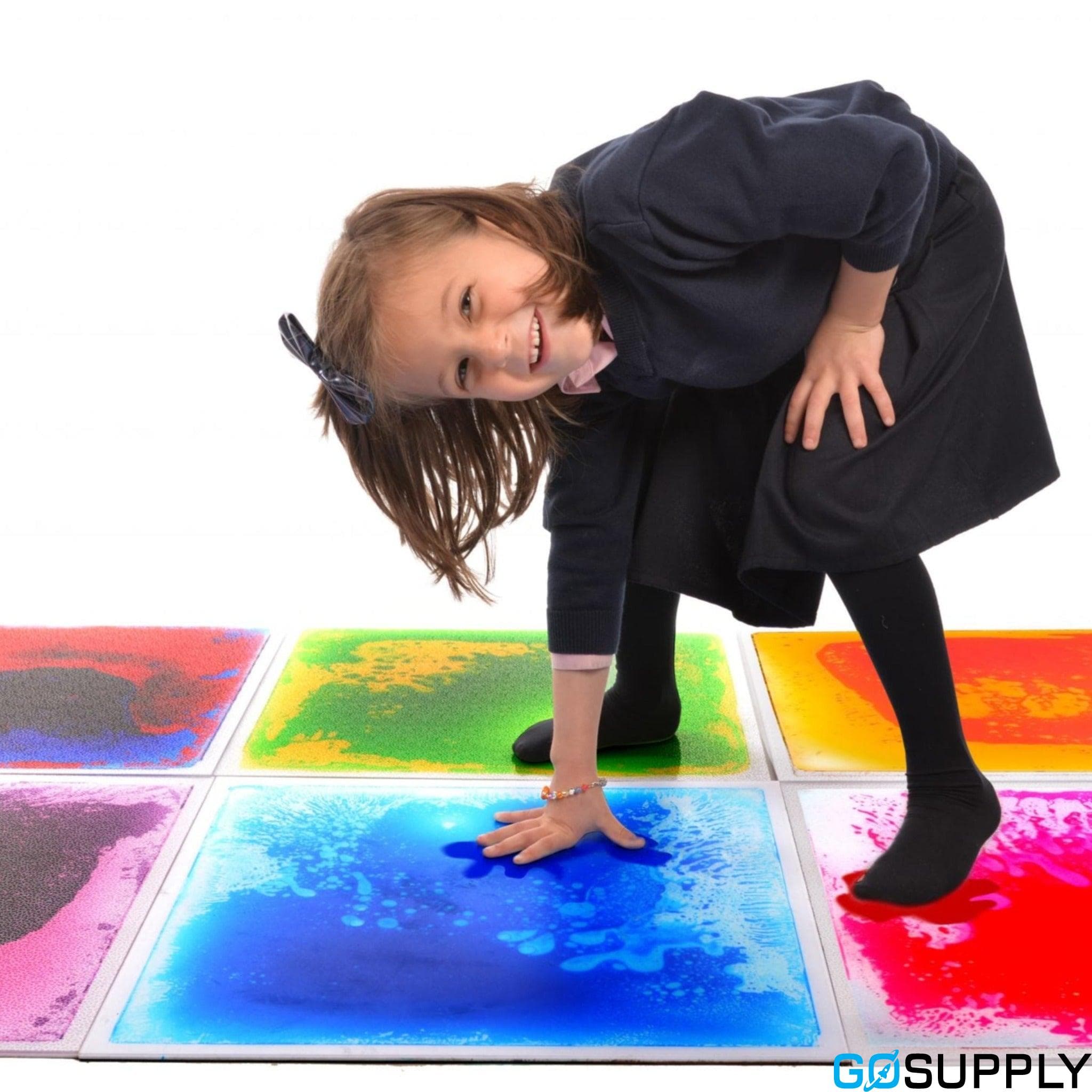 Sensory Liquid Floor Tiles - Main Image