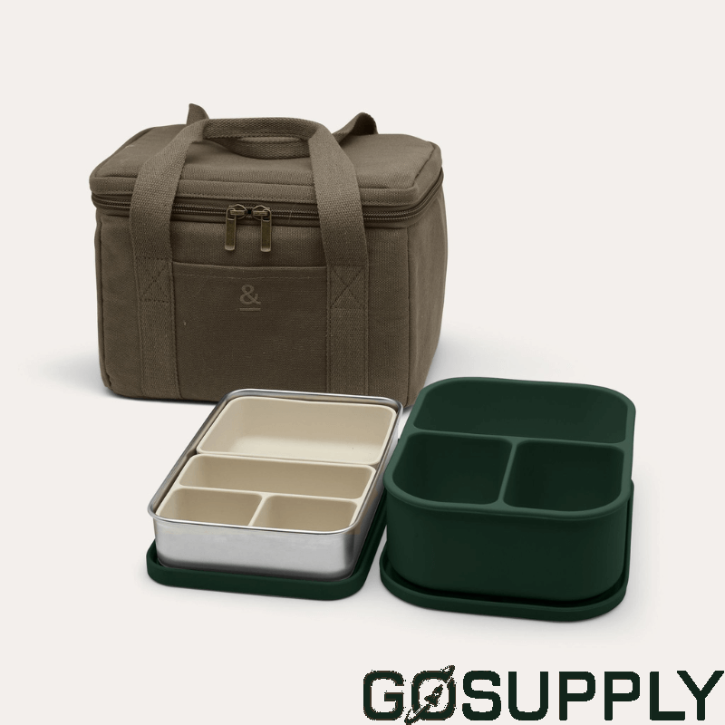 Silicone Bento Box Set | Bag - Thumbnail 3