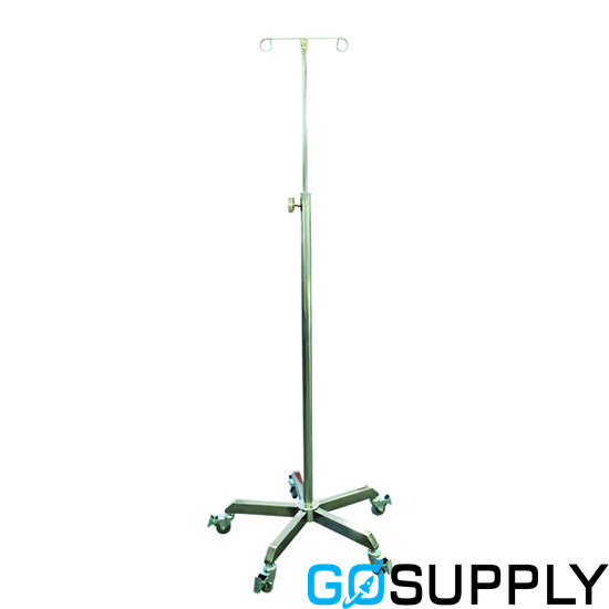 Stainless Steel IV Stand / IV Pole - Thumbnail 2