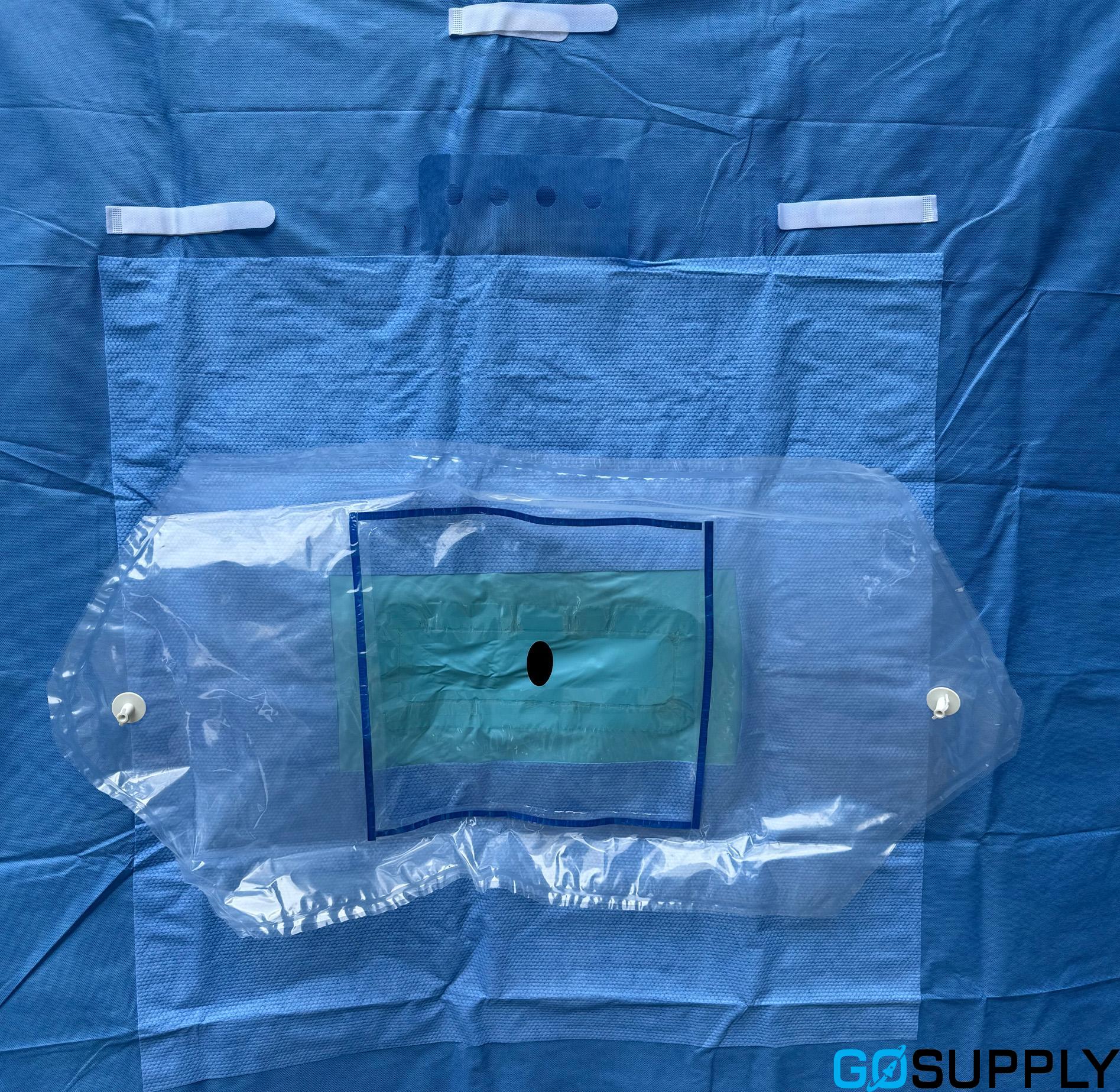 Surgical Drape with Fluid Pouch - Thumbnail 2