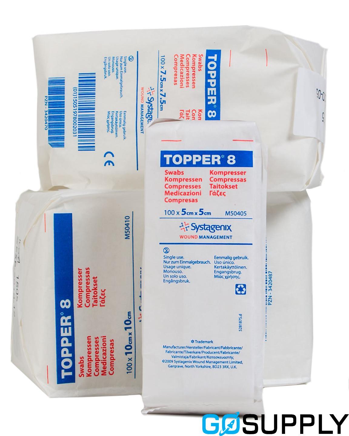 Topper Gauze Non-Sterile 5cmx5cm 100's - Thumbnail 4