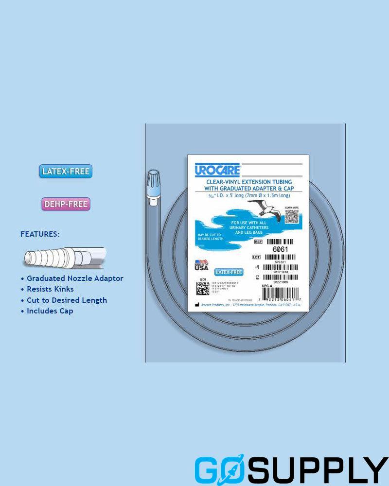 Urocare Clear Vinyl Tube, Non-Sterile - Thumbnail 2