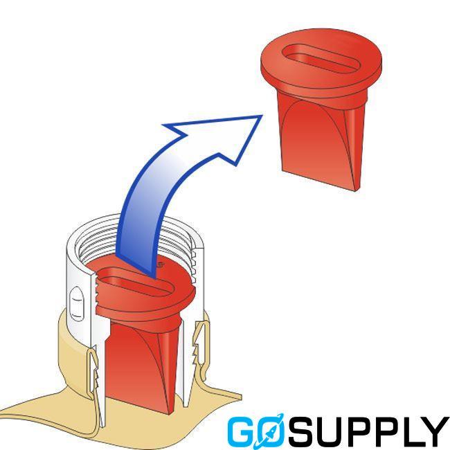 Urocare Little Red Anti-Reflux Valve - Main Image