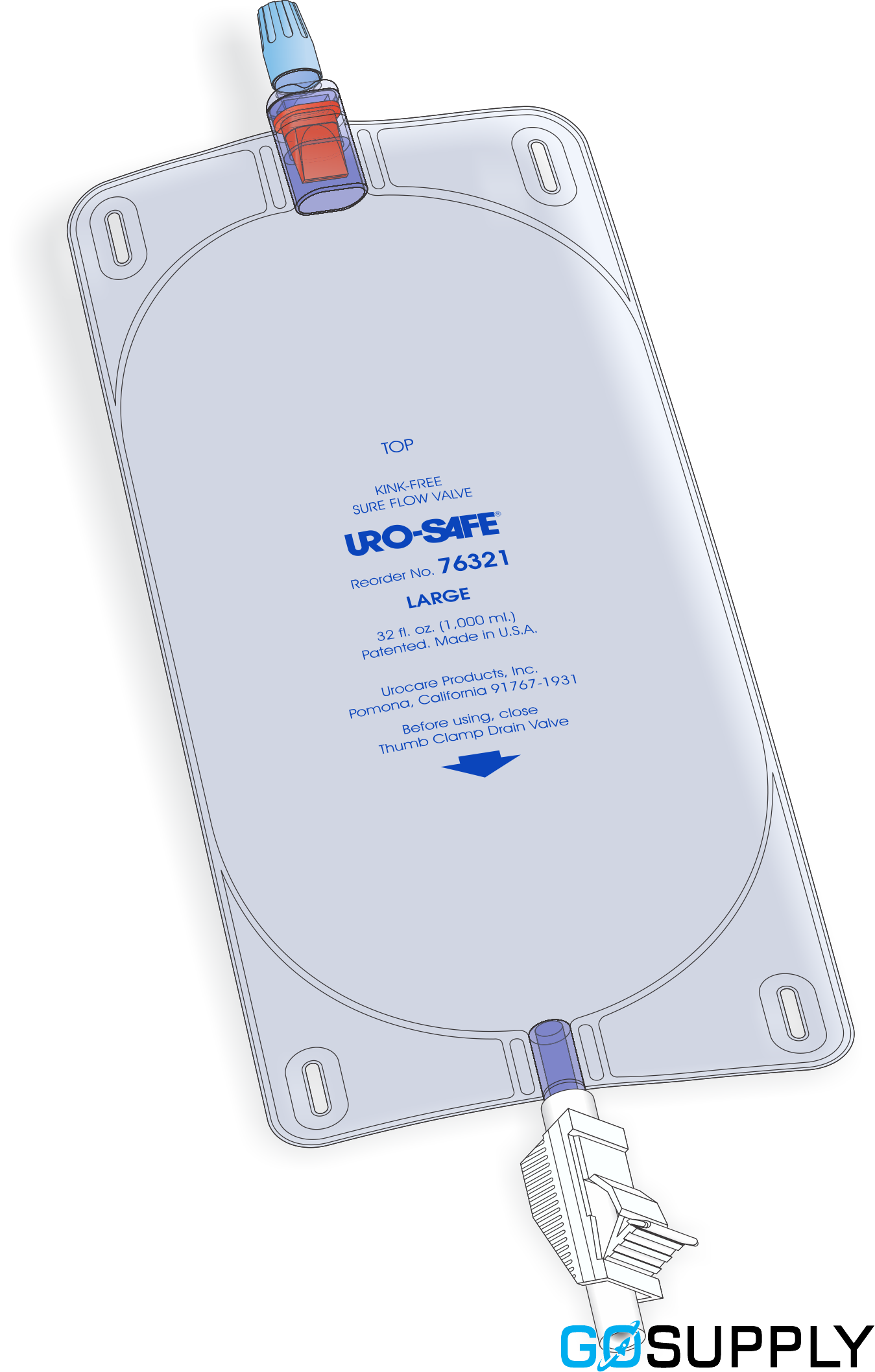 Urocare Urosafe Leg Bag - Thumbnail 4