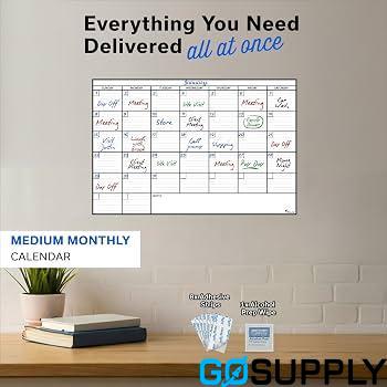 Whiteboard Monthly Planner - Thumbnail 2