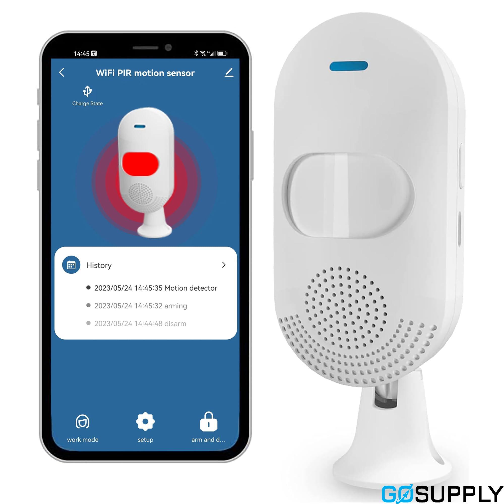 Wifi Motion Sensor with App - Thumbnail 4