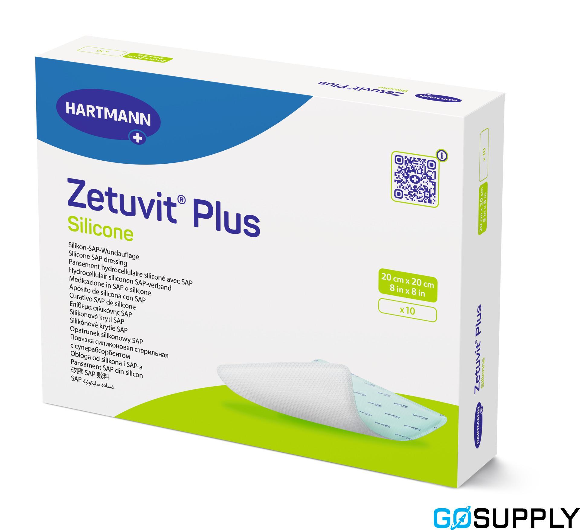 Zetuvit Plus Silicone Wound Dressing - Main Image