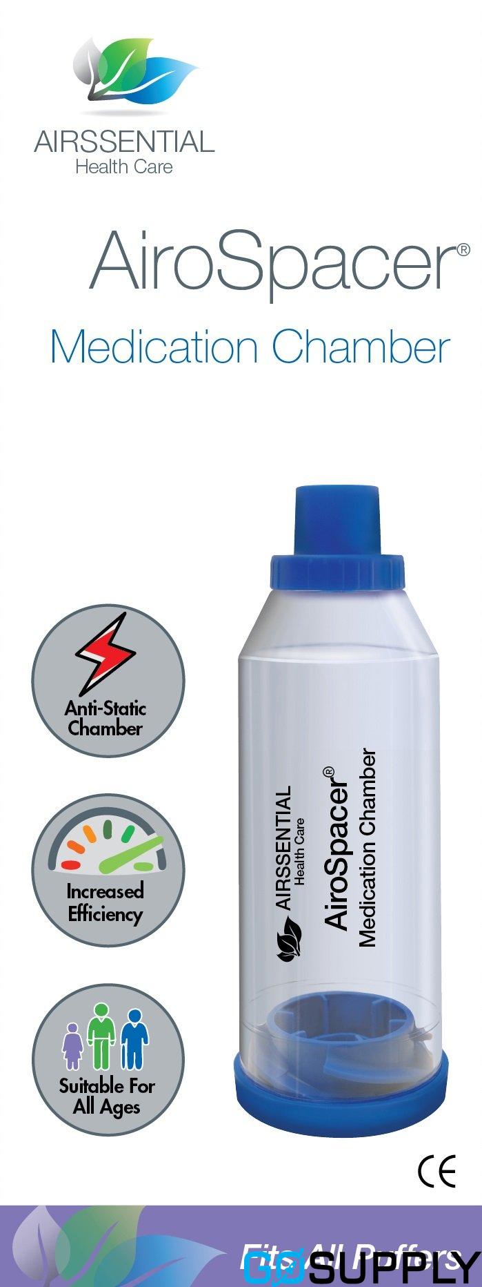 AIROSPACER ASTHMA MEDICATION CHAMBER