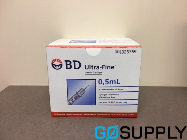 BD ULTRA-FINE INSULIN SYRINGE - Main Image