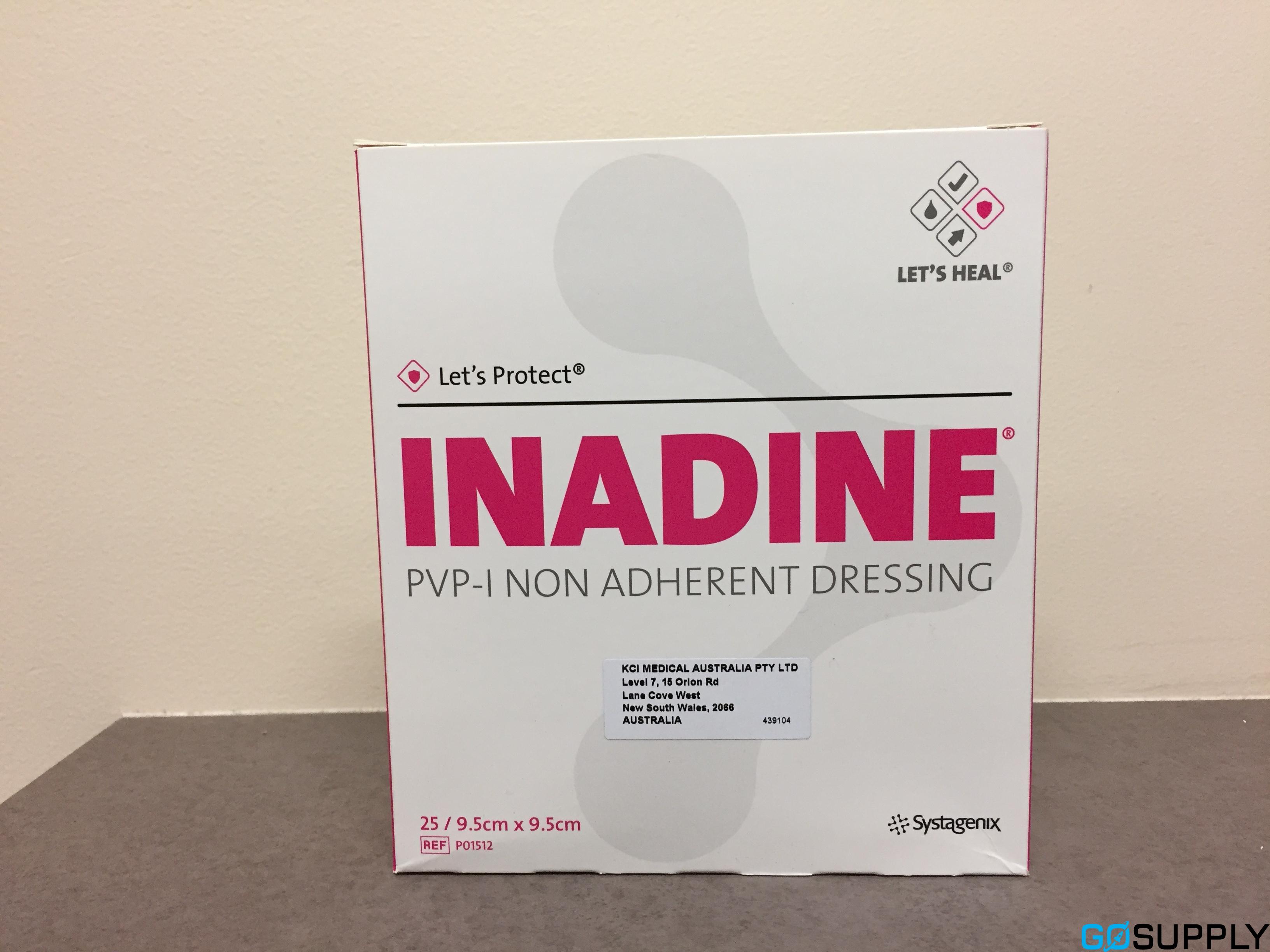 INADINE PVP-I NON ADHERENT DRESSING