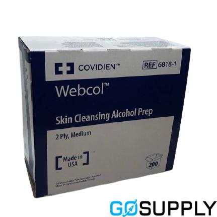 WEBCOL SKIN CLEANSING ALCOHOL PREP PAD - Main Image