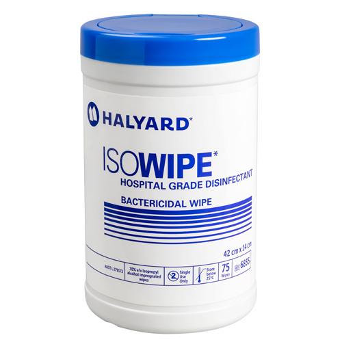 ISOWIPE* Bactericidal Wipe - Main Image