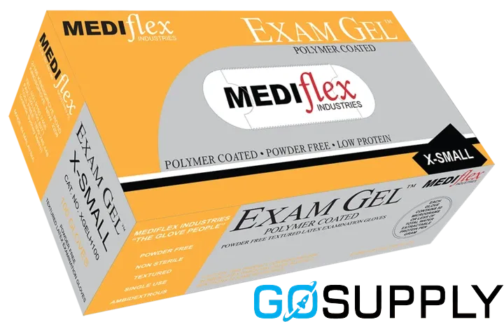 EXAMGEL LATEX GLOVES - Main Image