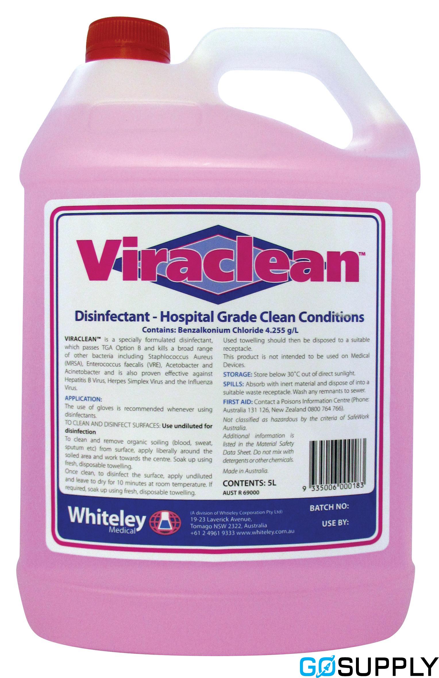 VIRACLEAN DISINFECTANT SOLUTION - Main Image