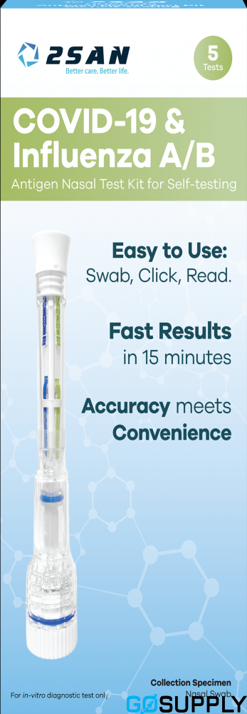 2SAN COVID COMBO RAT PEN COVID 19 FLU A/B - Main Image