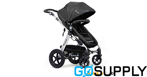 Stroller Jogger Aluminum with Bassinet - Main Image