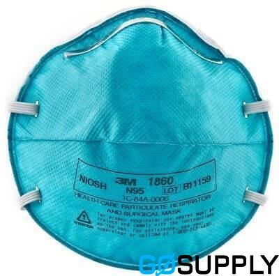 3M - 1860 N95 Health care Respirator - Main Image