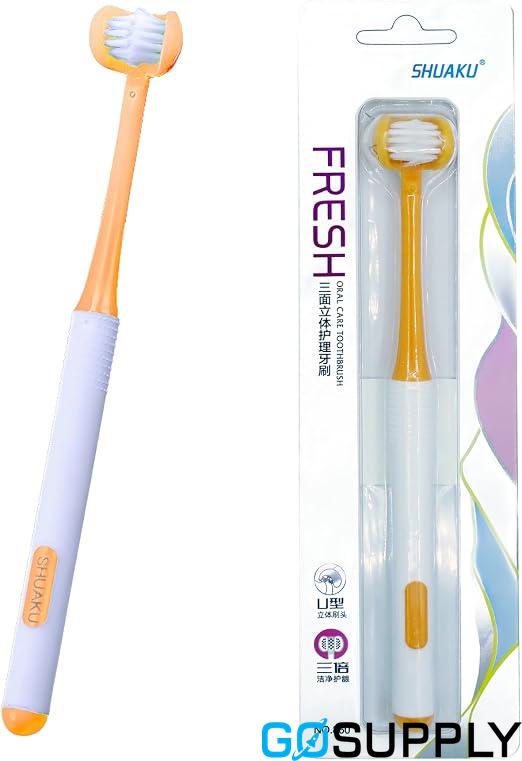 3 Sided Autism Toothbrush - Main Image