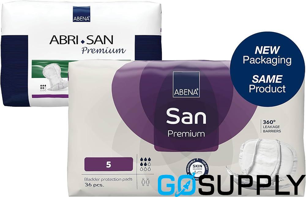 ABENA San Premium Incontinence Pads and Inserts - Main Image