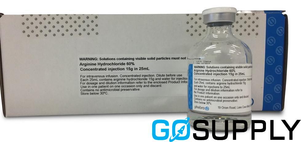 ARGININE HYDROCHLORIDE INJ - Main Image