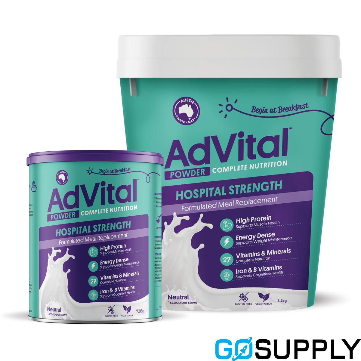 Advital Powder Nutritionally Complete Hospital Strength - Main Image