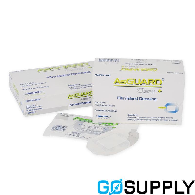 AsGUARD Clear+ Film Island Dressing - Main Image
