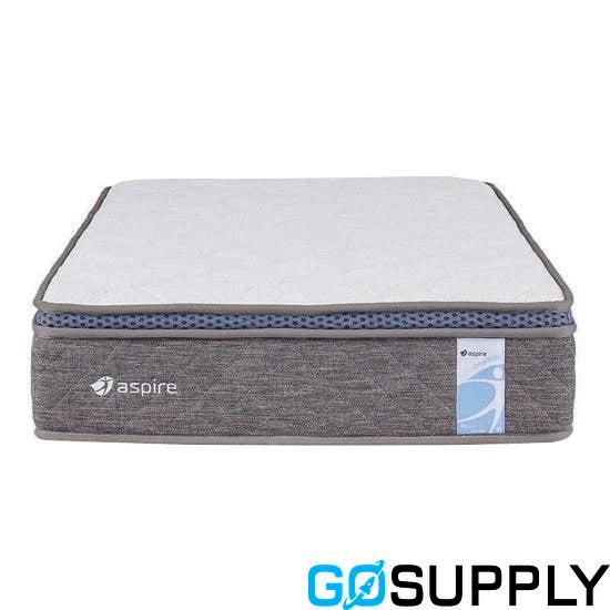 Aspire Comfimotion Pocket Spring Mattress - Portobello Grey (Queen) - Main Image