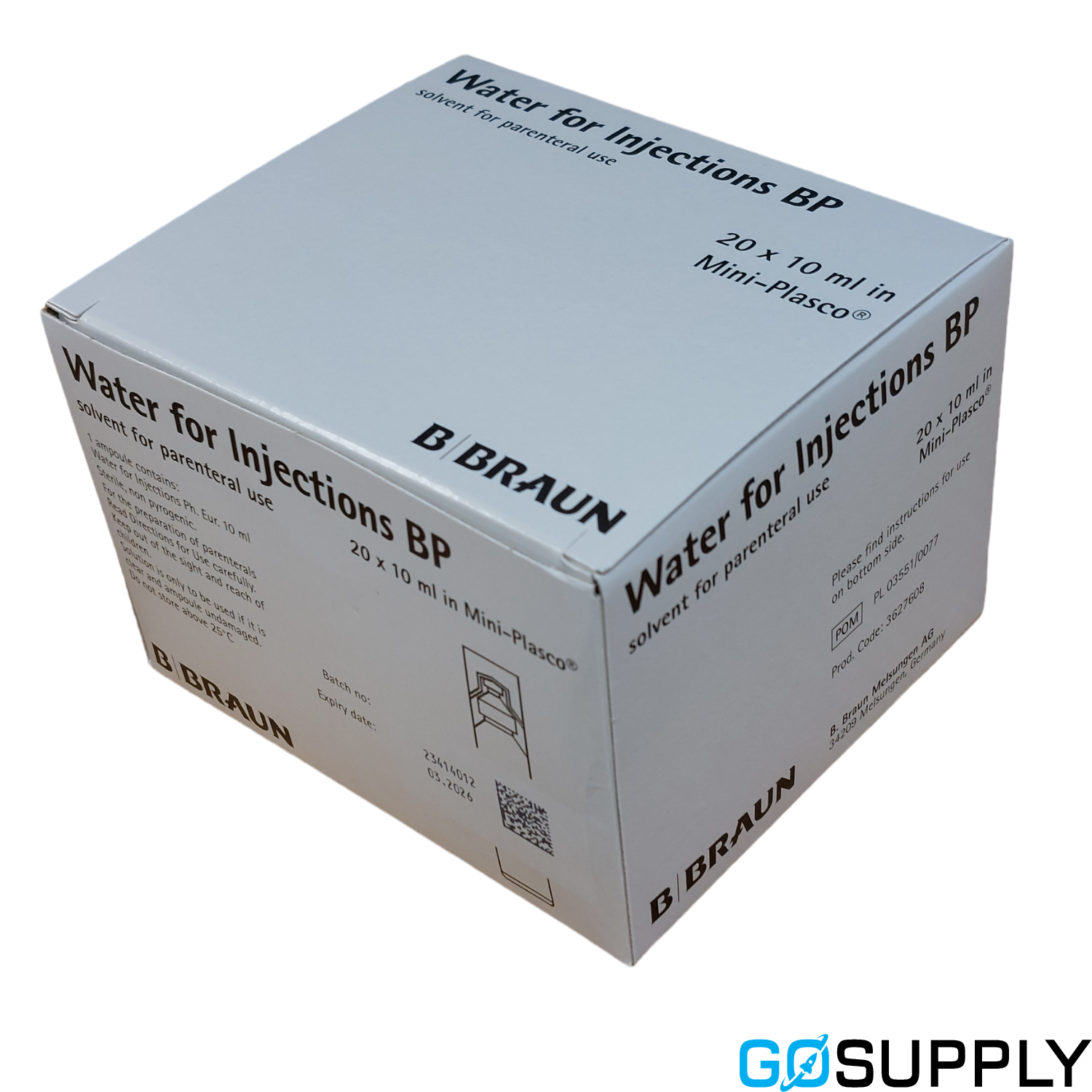B Braun Water for Injection - Main Image