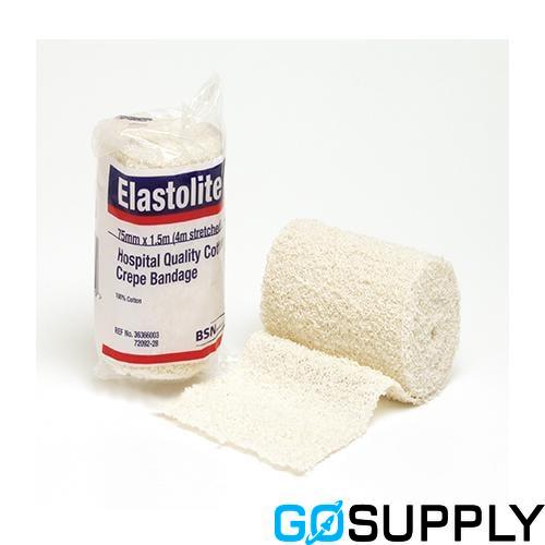 BANDAGE CREPE COTTON WHITE ELASTOLITE - Main Image