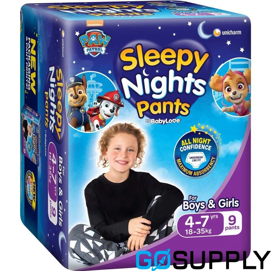 Baby Love Sleepy Nights 4-7 yrs Convenience Overnight Pants - Main Image