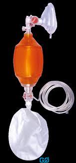 Bag & Mask Child W/Peep Valve Single Use - Main Image