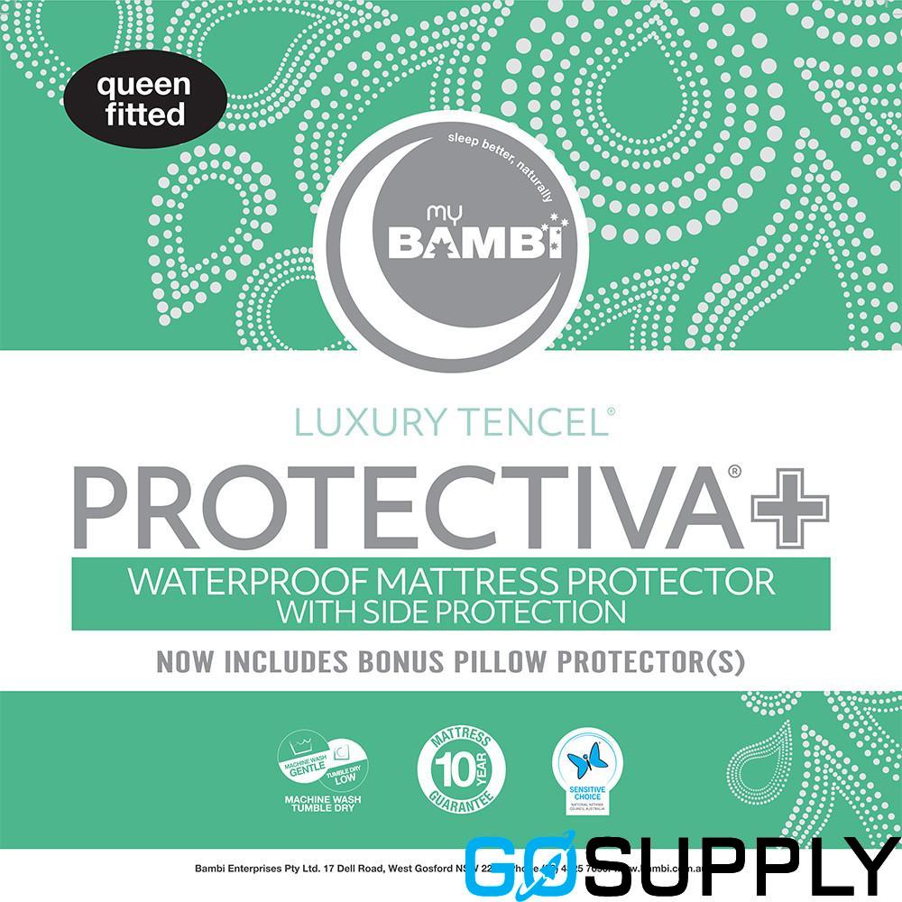 Bambi Protectiva+ Tencel with Side Protection Waterproof Mattress Protector - Main Image