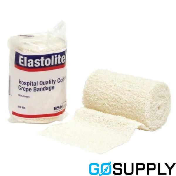 Bandage Crepe Cotton White Elastolite 10Cmx1.5M - Main Image