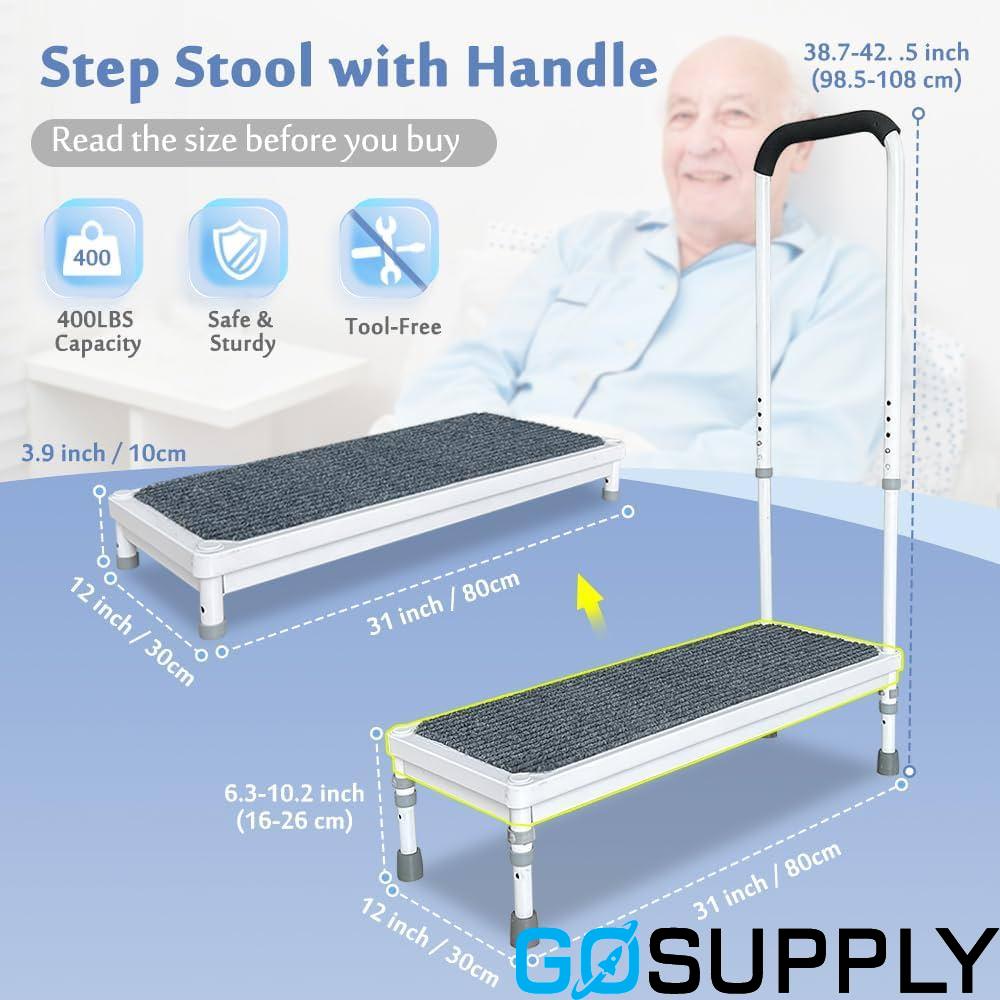 Basic Step - Platform With Handrail - Main Image