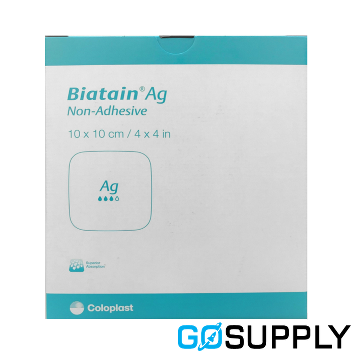 Biatain Ag Anti Bacterial Non-Adhesive Foam - Main Image