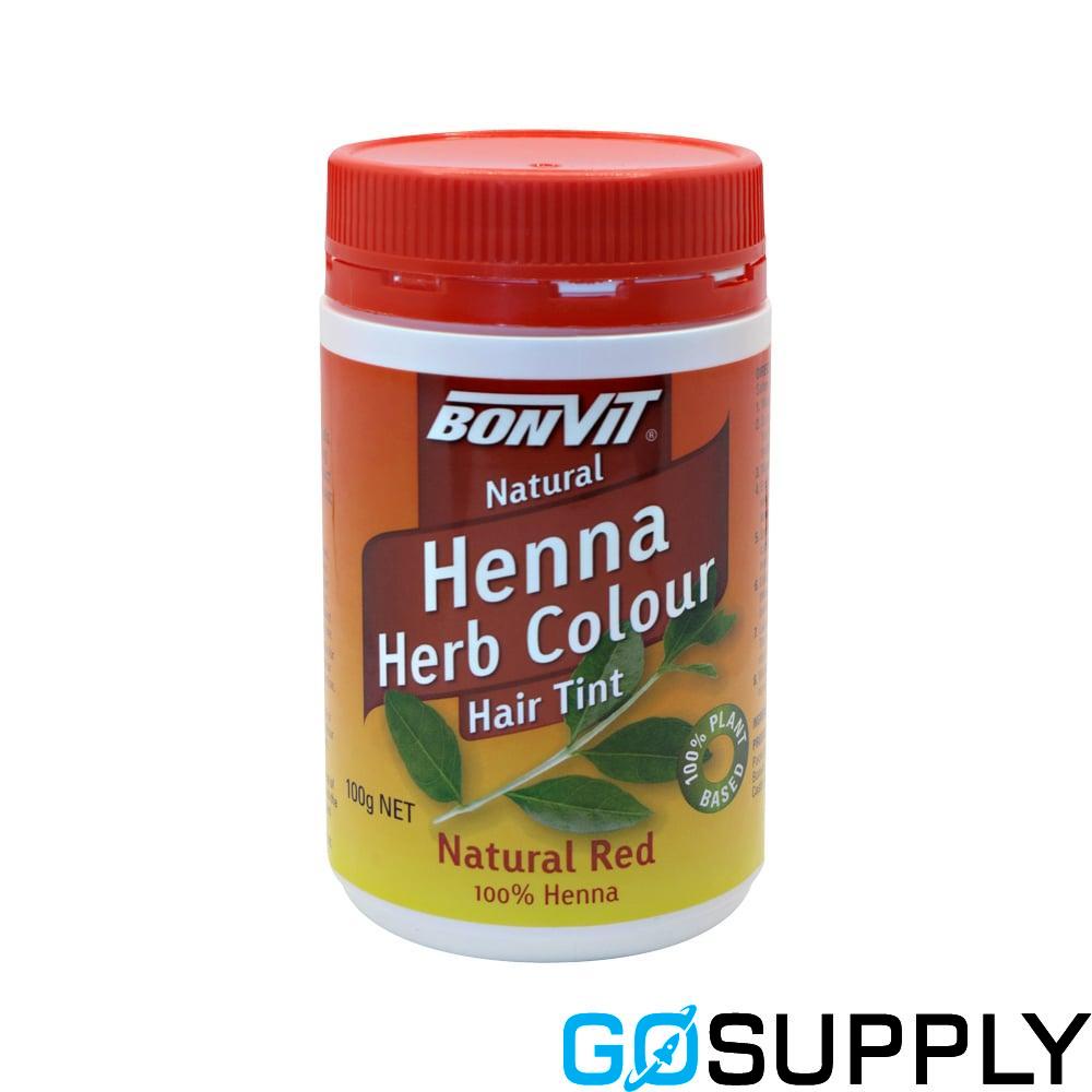 Bonvit Natural Hair Tint Henna Herb Colour - Main Image