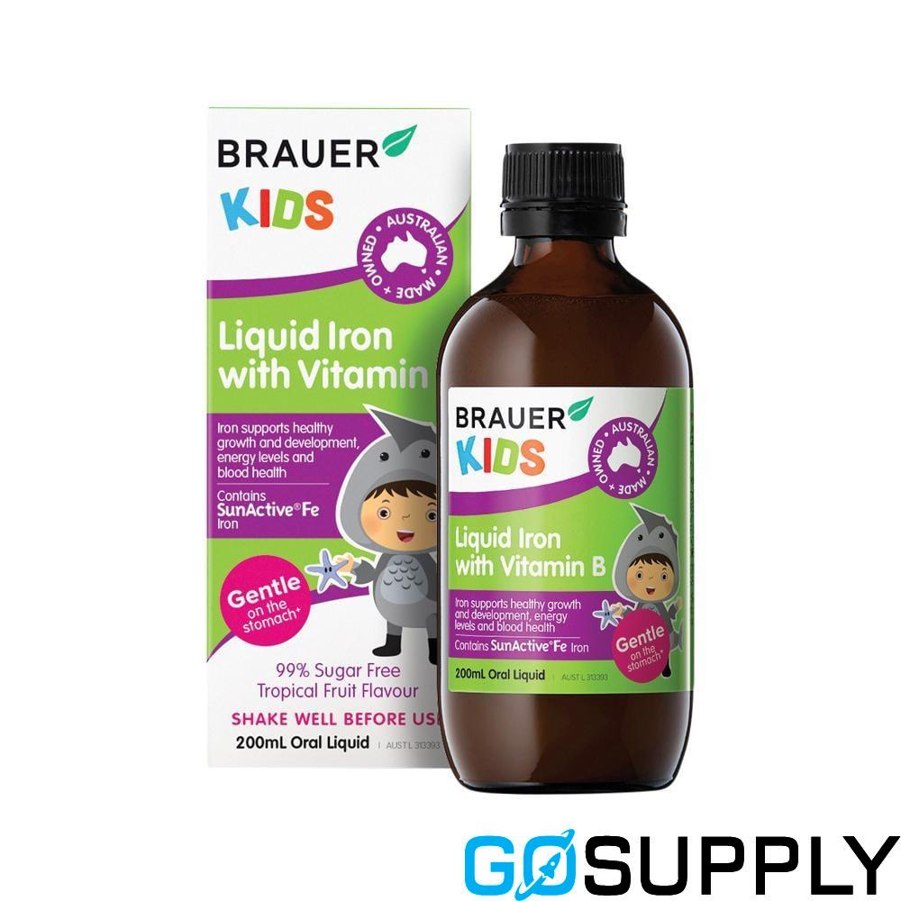 Brauer Kids Liquid Iron with Vitamin B Oral Liquid - Main Image