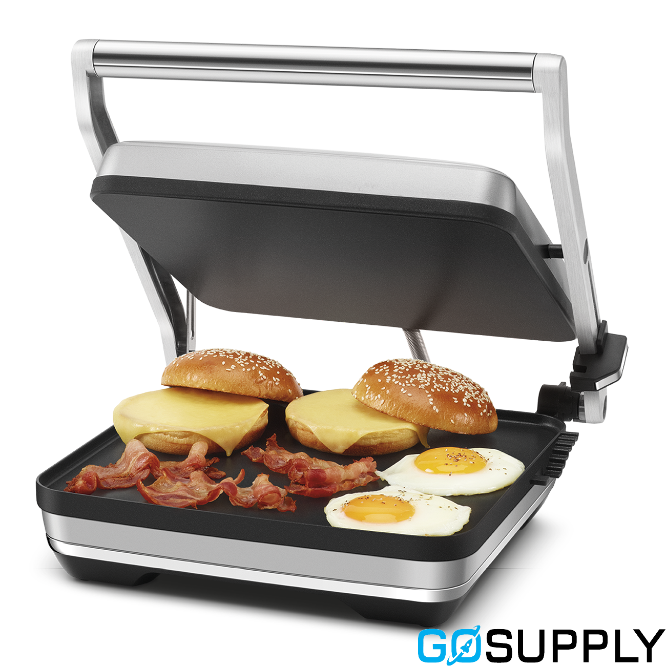 Breville The Toast & Melt 4 Slice Sandwich Press - Main Image