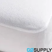 Brolly Sheets Towelling Mattress Protector King Single - Main Image