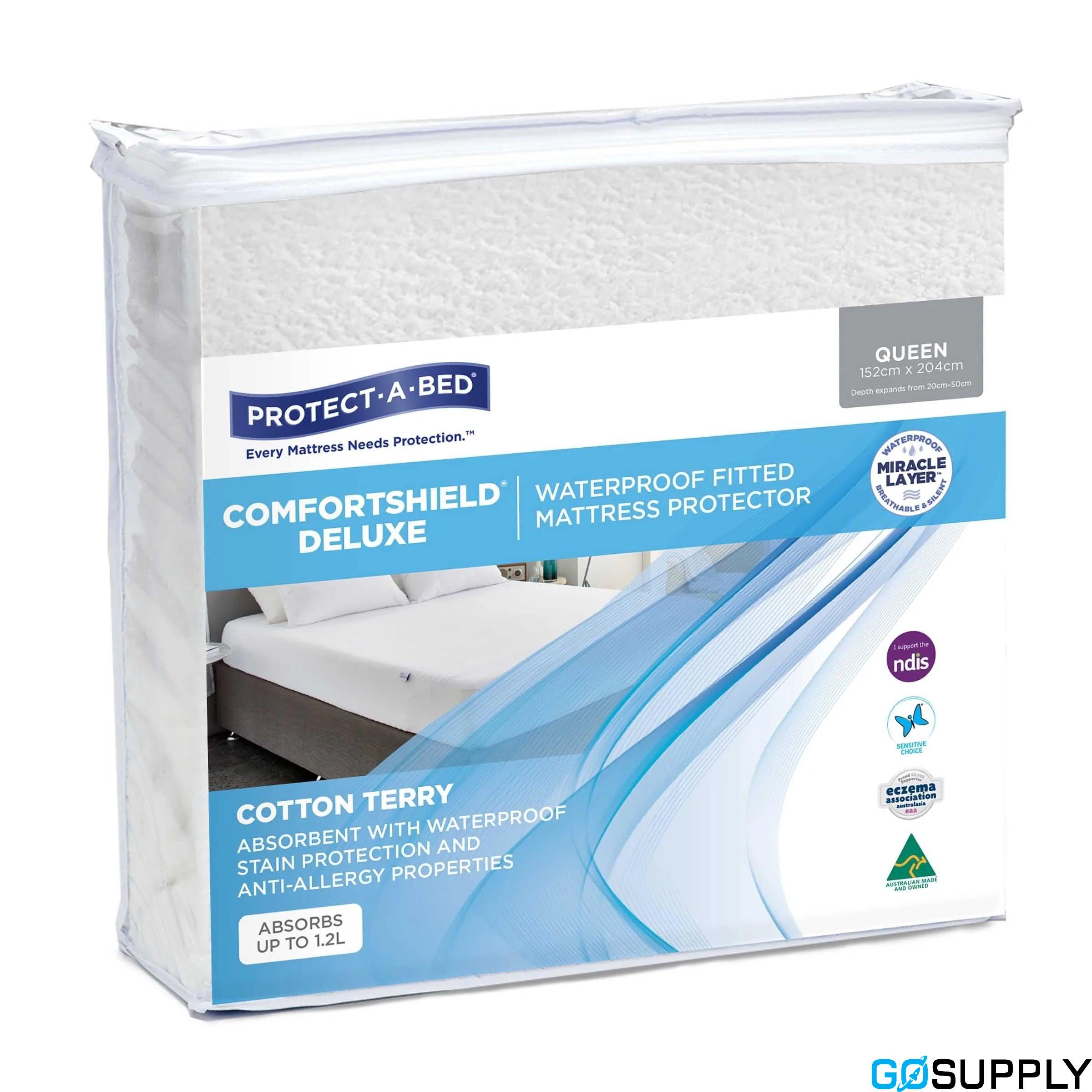 Comfortshield® Deluxe Mattress Protector - Main Image